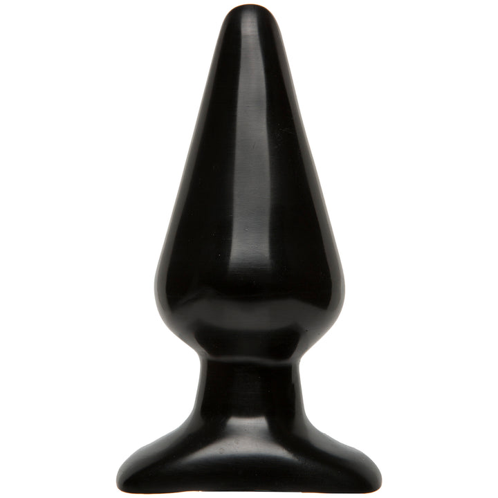 BUTT PLUG - BLACK - LARGE