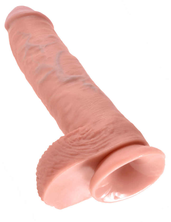 10" COCK W/ BALLS - LIGHT