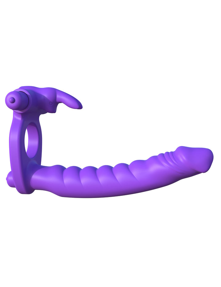 SILICONE DOUBLE PENETRATOR RABBIT