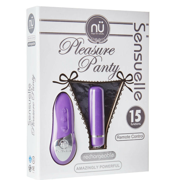 PLEASURE PANTY 15 FUNCTION BULLET - PURPLE