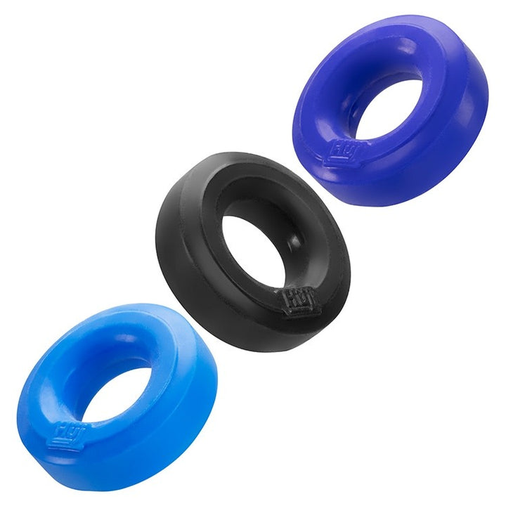 HUJ3 C-RING 3PK TAR/COBALT/AQUA