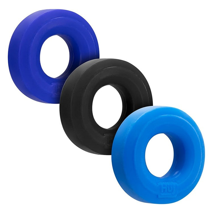 HUJ3 C-RING 3PK TAR/COBALT/AQUA