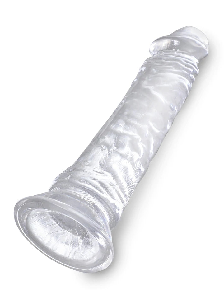 8" COCK - CLEAR