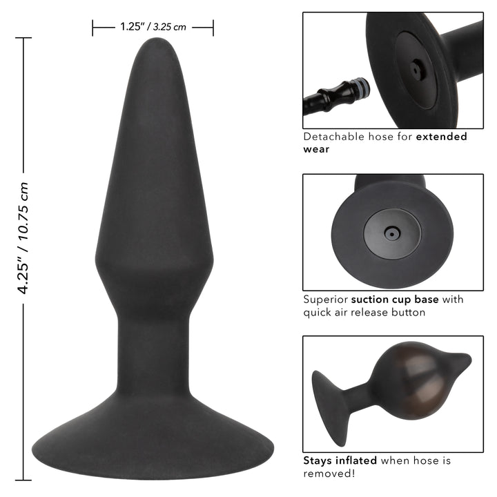 SILICONE INFLATABLE PLUG - MEDIUM