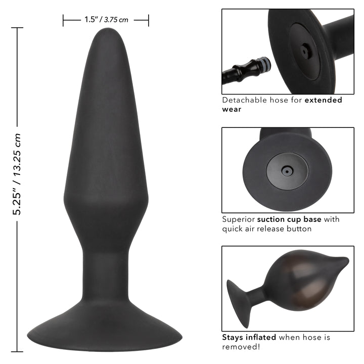 SILICONE INFLATABLE PLUG - LARGE