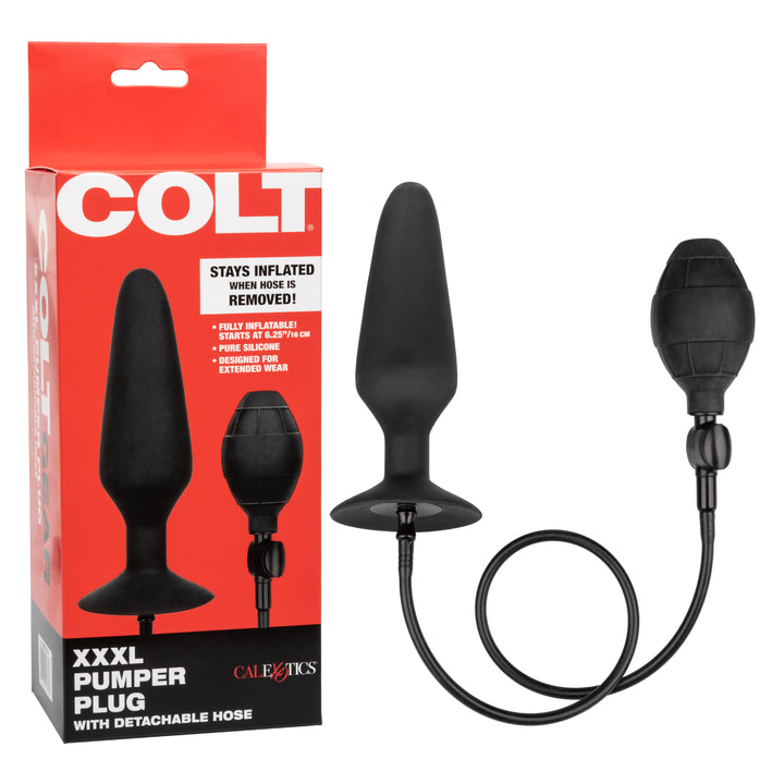 COLT® XXXL Pumper Plug with Detachable Hose CALIFORNIA EXOTIC