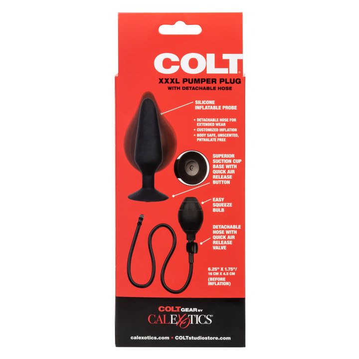 COLT® XXXL Pumper Plug with Detachable Hose CALIFORNIA EXOTIC