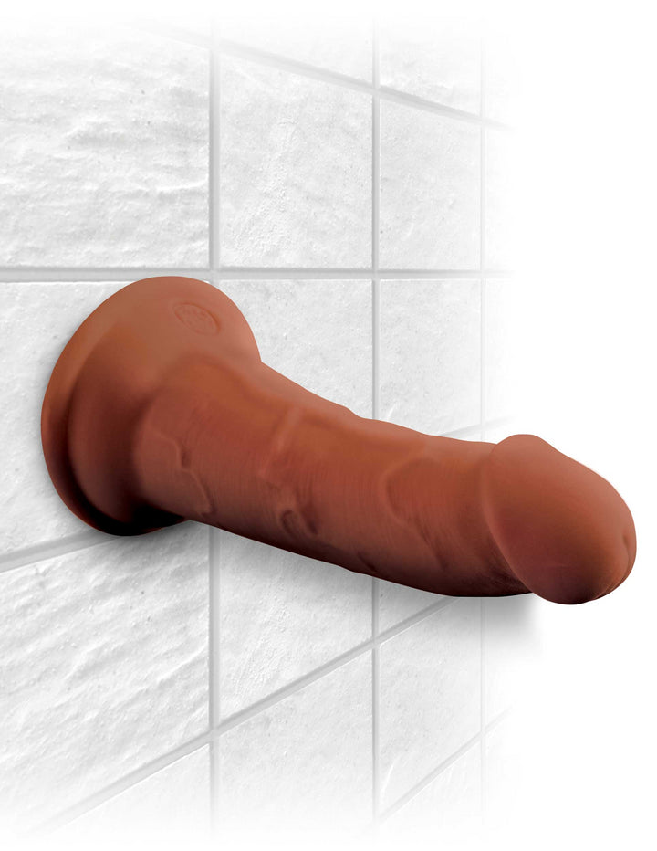 TRIPLE DENSITY 6" COCK - BROWN