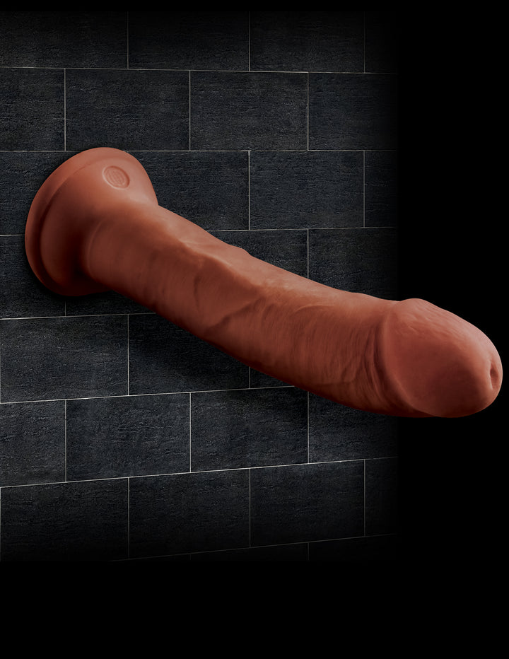 TRIPLE DENSITY 8" COCK - BROWN