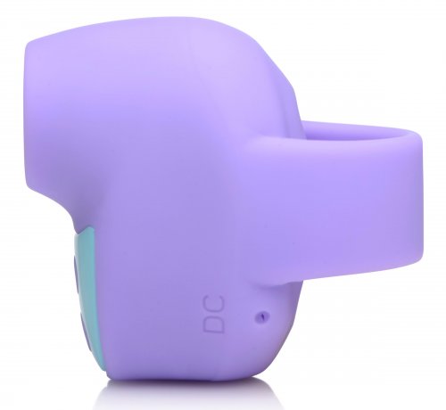 MINI SILICONE CLIT STIMULATOR - PURPLE