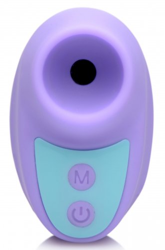 MINI SILICONE CLIT STIMULATOR - PURPLE