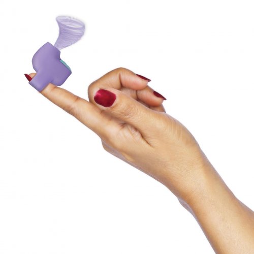 MINI SILICONE CLIT STIMULATOR - PURPLE