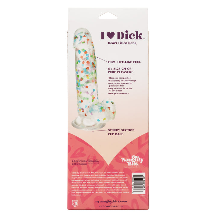 I LOVE DICK HEART-FILLED DONG