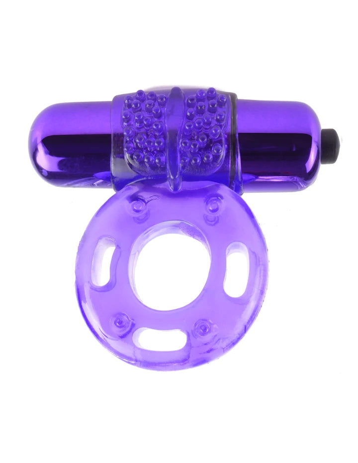 VIBRATING SUPER RING - PURPLE