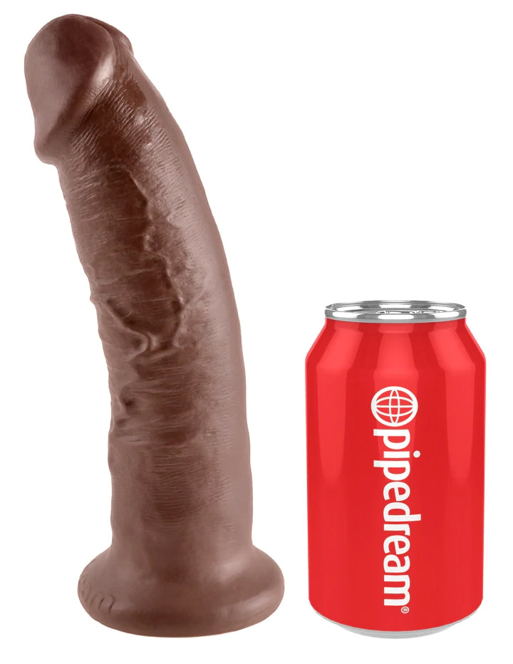 9" COCK - BROWN