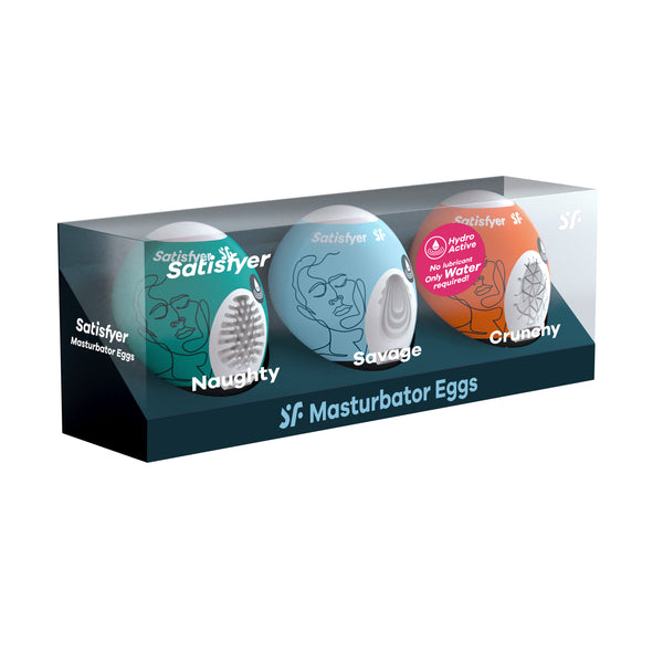 MASTURBATOR EGG 3ER SET A