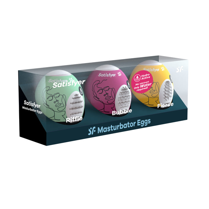 MASTURBATOR EGG 3ER SET B