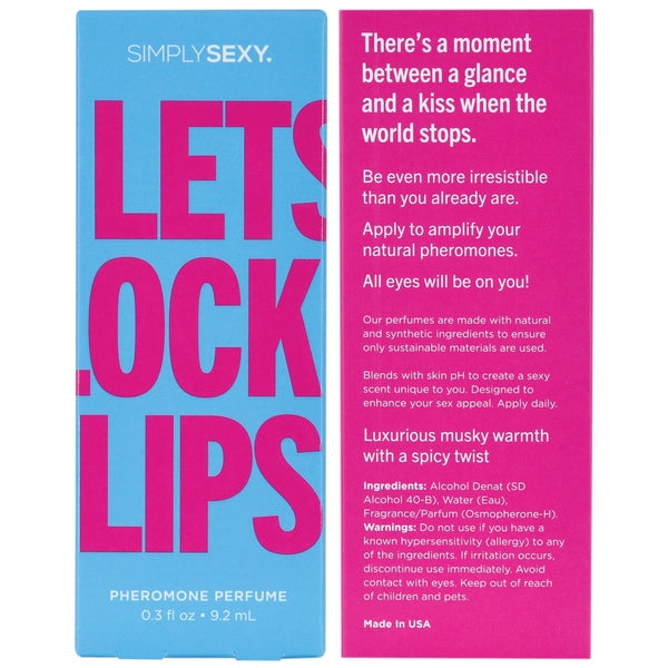 SIMPLY SEXY LET'S LOCK LIPS - 0.3floz/9.2mL