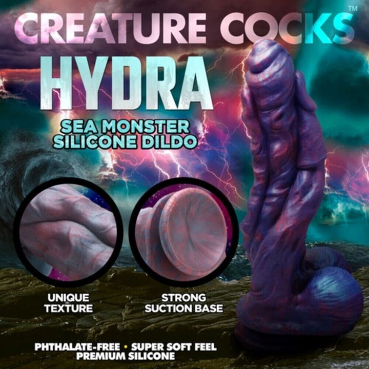 HYDRA SEA MONSTER SILICONE DILDO