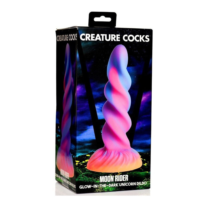 MOON RIDER GLOW-IN-THE-DARK UNICORN DILDO