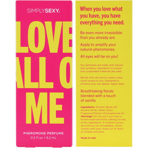 PHEROMONE BODY MIST - LOVE ALL OF ME - 3.35 OZ