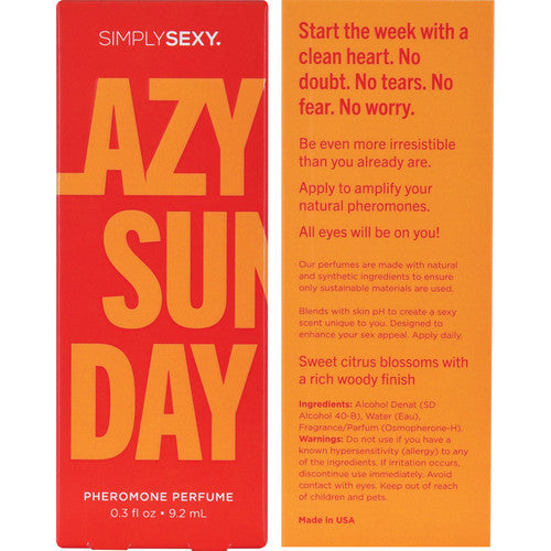 PHEROMONE BODY MIST - LAZY SUNDAY- 3.35 OZ