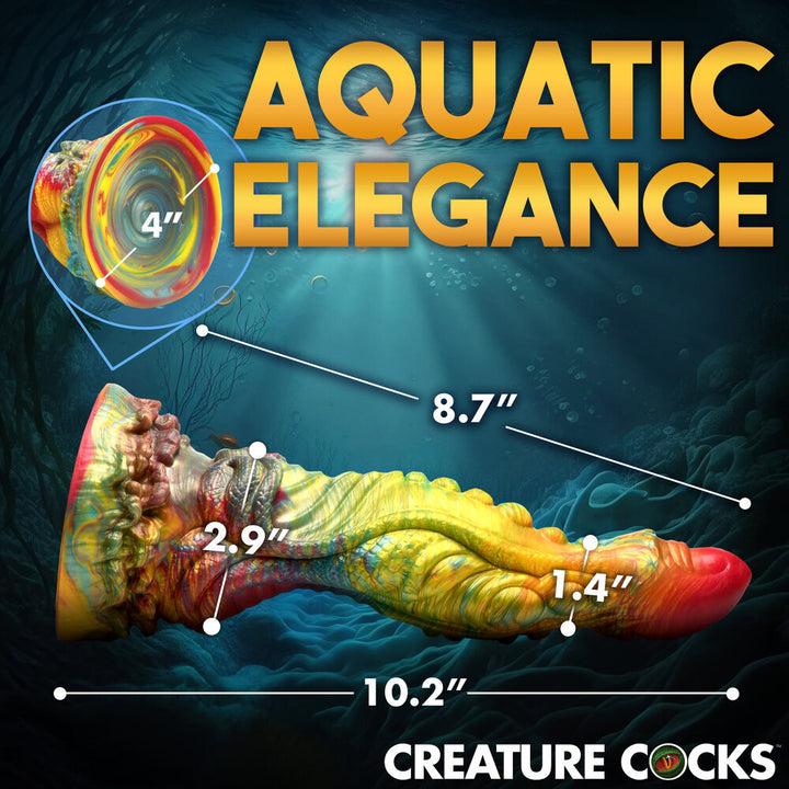 MAJESTIC MERMAN SILICONE DILDO