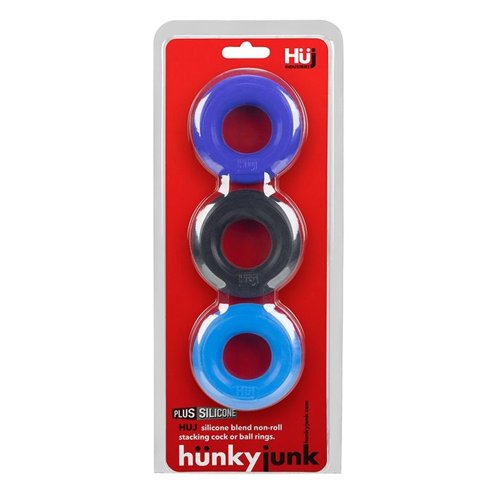 HUJ3 C-RING 3PK TAR/COBALT/AQUA