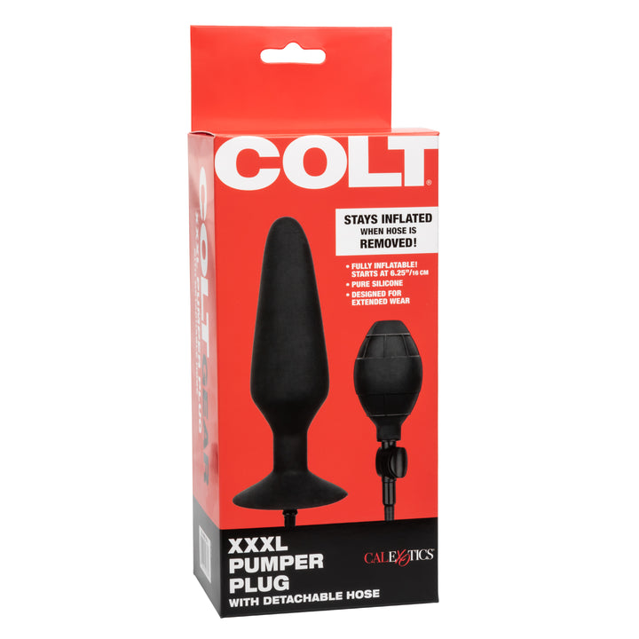 COLT® XXXL Pumper Plug with Detachable Hose CALIFORNIA EXOTIC