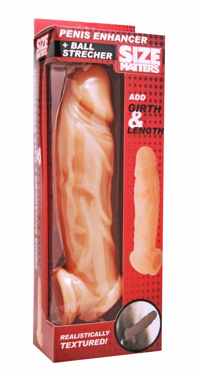 Size Matters Realistic Penis Enhancer With Ball Stretcher XR, LLC