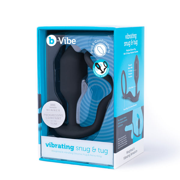 B-Vibe Vibrating Snug & Tug M Black COTR, INC / BVIBE