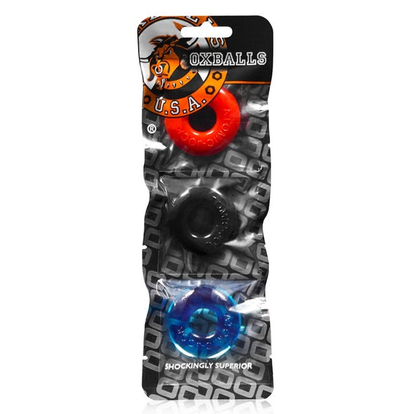 Oxballs Ringer 3Pk - Multi BLUE OX DESIGNS, LLC.