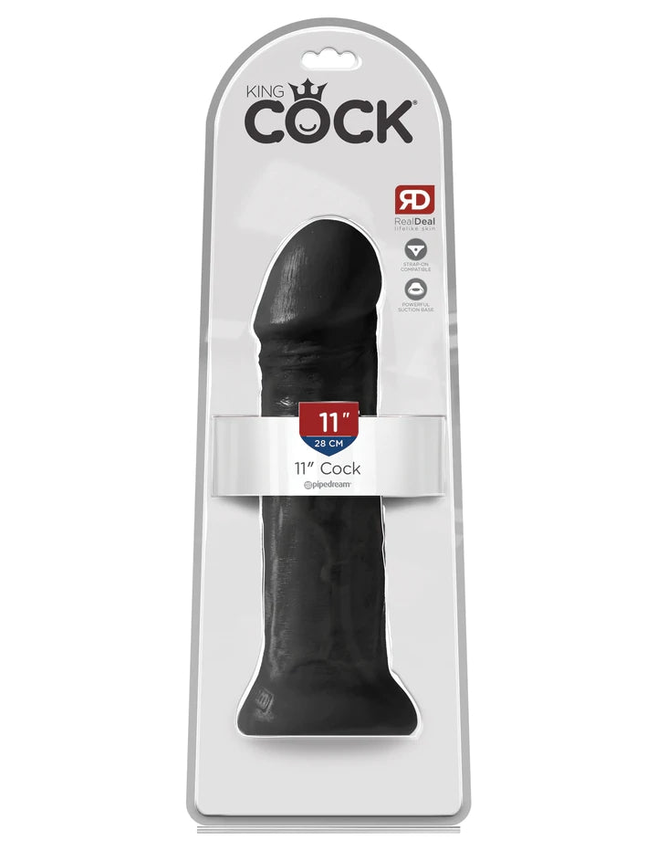 11" COCK - BLACK