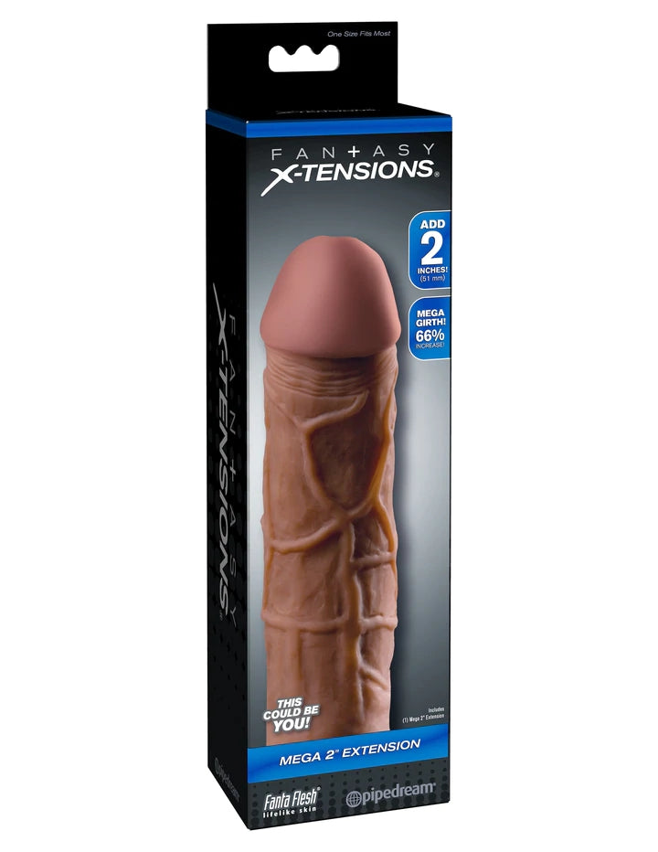 MEGA 2" EXTENSION - BROWN