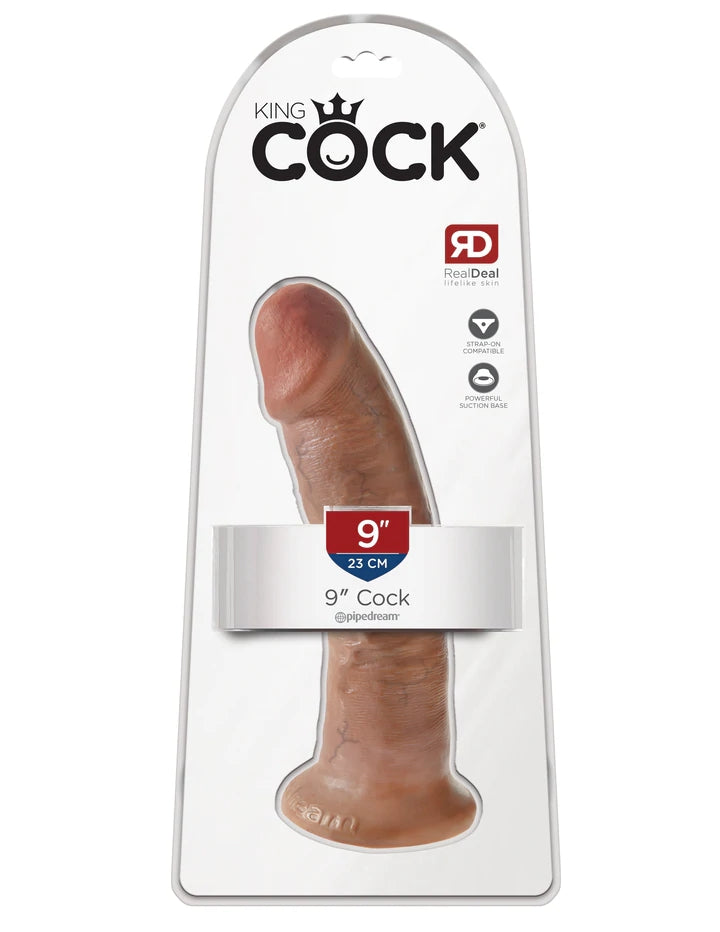 9" COCK - TAN